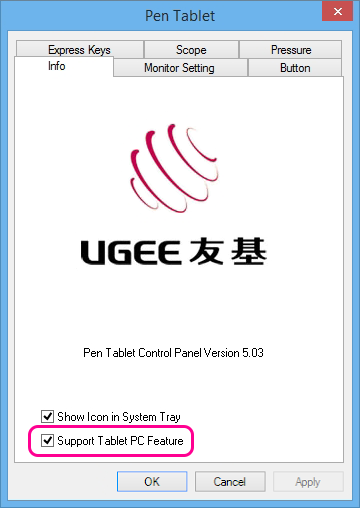 ugee tablet drivers